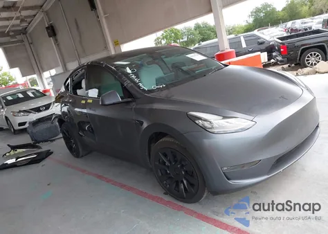 2022 Tesla Model Y Long Range Dual Motor All-Wheel Drive из США, поврежденный, VIN 7SAYGDEE4NF450434